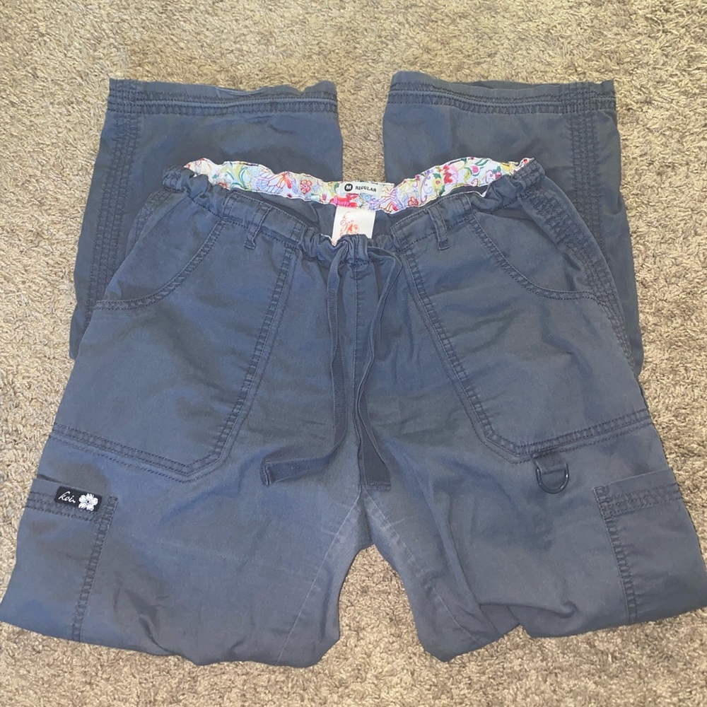 Koi Scrub Pants Blue/Gray